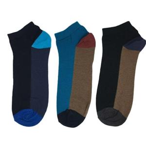 جوراب ساق کوتاه مردانه کوتون مدل پاشنه دار بسته 3 عددی
