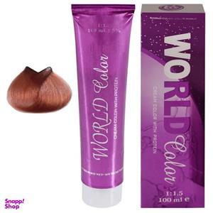 رنگ مو ورد کالر شماره LN07 حجم 100 میلی لیتر رنگ قهوه ای شامپاینی