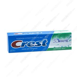 خمیر دندان سفید کننده کرست مدل Mint حجم 100 میلی لیتر Crest Mint Whitening Toothpaste 100ml