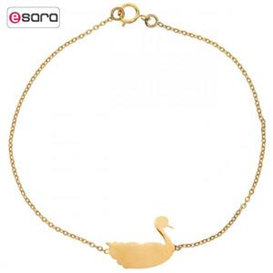 دستبند طلا 18 عیار پرسته مدل 1303B Parasteh 1303B Gold Bracelet