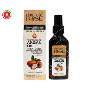 روغن آرگان داماسک رُز مدل مغذی و ترمیم کننده حجم 100 میلی لیتر