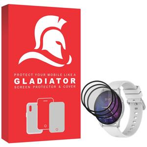 محافظ صفحه نمایش گلادیاتور مدل GWP3000 مناسب برای ساعت هوشمند کیسلکت L11 Pro بسته سه عددی Gladiator GWP3000 Screen Protector For Kieslect L11 Pro Pack of 3