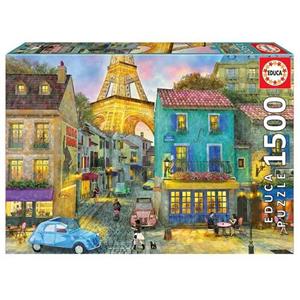 پازل 1500 تکه ادوکا مدل Paris Streets Educa Paris Streets Puzzle 1500 PCS