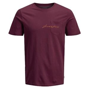 تی شرت آستین کوتاه مردانه جک اند جونز مدل ساده جیب دار کد Olympus12180662 