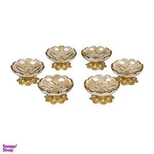 مجموعه ظروف هفت سین 6 پارچه چشمه نور مدل  C2964