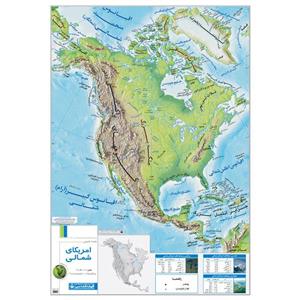 نقشه گیتاشناسی مدل طبیعی آمریکای شمالی کد 439