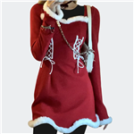لباس زنانه مدل کریسمس کد 079