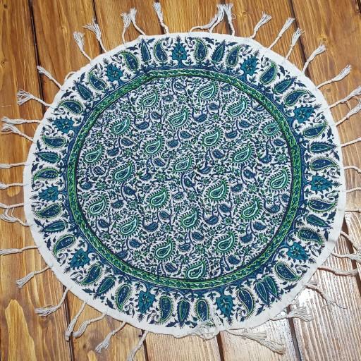 رومیزی گرد کوچک