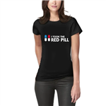 تی‌شرت زنانه کد Matrix I Took Red Pill