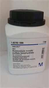 آمونیوم سولفات آهن ۶ آبه Merck حجم 1 کیلوگرم