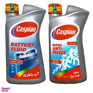 ضدیخ و آب باتری کاسپین مدل AS1 وزن 1 کیلوگرم بسته 2 عددی