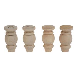 پایه مبل مدل چوبی کد 46 مجموعه 4 عددی