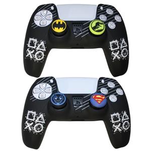 محافظ دسته پلی استیشن 5 مدل DBIS LOGO به همراه روکش آنالوگ مجموعه دو عددی