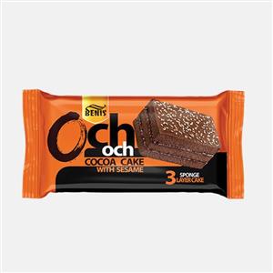 قیمت و خرید کیک سه لایه شکلاتی اوچ اوچ بنیس - 80 گرم 24 عددی
