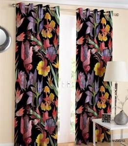 پرده پانچ اتاق خواب 2 تکه مدل پیچک