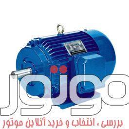 الکتروموتور استریم سه فاز 25 اسب، 18.5 کیلووات، 3000 دور، پایه دار چدنی استریم چین، سری Y
