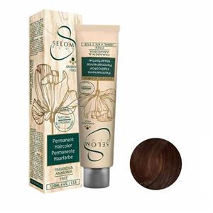 رنگ مو سلوم  شماره 3-5 حجم 120 میل رنگ قهوه‌ای طلایی روشن