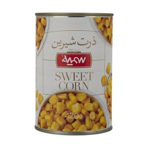 کنسرو ذرت شیرین سمیه 420 گرم Somayeh Sweet Corn gr 