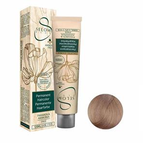 رنگ مو بدون آمونیاک سلوم  شماره 23-8 حجم 120 میل رنگ بلوند آپریکات روشن