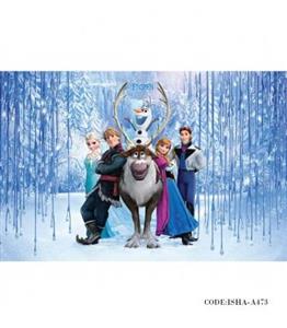 پوستر کاغذی دخترانه اتاق کودک مدل FROZEN