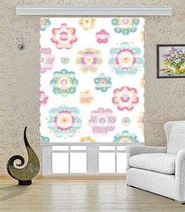 پرده کرکره ای زبرا طرح پر2 مدل 1206