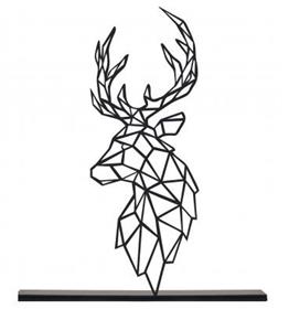 مجسمه فلزی مینیمال مدل گوزن کد 7110