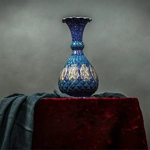 گلدان میناکاری کد 74 