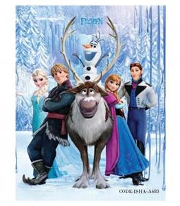 پوستر پارچه ای دیواری دخترانه مدل فروزن کد 683