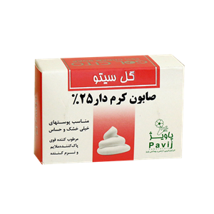 صابون کرم دار 25% گل سیتو