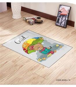 فرش و پادری اتاق کودک طرح چتر مدل 78