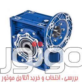 گیربکس حلزونی سهند سایز 63 نسبت 25 ورودی 24 خروجی میلیمتر، فلنج 90B5 SAHAND W063 1 