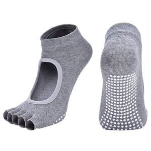 جوراب پیلاتس مدل کف ژله ای کد 7923651