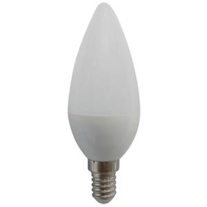 لامپ ال ای دی 5 وات میکروفایر مدل شمعی مات پایه E14 microfire  5W LED Candle Milky Lamp E14