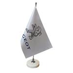 پرچم رومیزی مدل لوگوی پژو