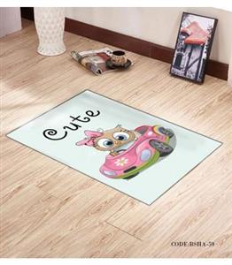 فرش و پادری اتاق کودک طرح OWL مدل 59