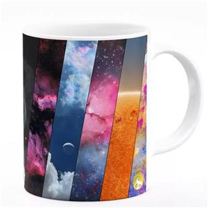 ماگ هومرو طرح کهکشان مدل MG2908