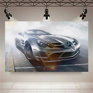 پوستر طرح ماشین مدل Mercedes Benz SLR کد AR19420