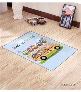 فرش و پادری اتاق کودک طرح BACK TO SCHOOL مدل 64