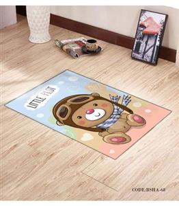 فرش و پادری اتاق کودک طرح LITTLE BEAR مدل 68