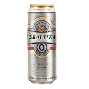 ماءالشعیر بدون الکل بالتیکا Baltika روسیه ای حجم 500 میل