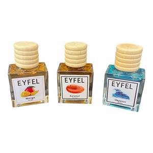 خوشبوکننده هوا خودرو ایفل  کد Ocean-Mango-Caramel بسته 3 عددی