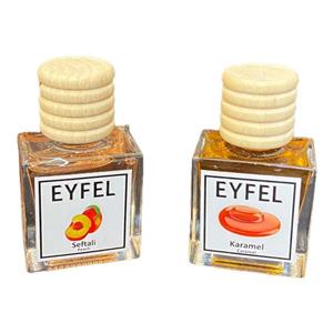 خوشبوکننده هوا خودرو ایفل  کد Caramel-Peach بسته 2 عددی