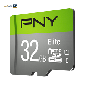 کارت حافظه microSDXC پی ان وای مدل Elite کلاس 10 استاندارد UHS-I سرعت 100MBps ظرفیت 32 گیگابایت