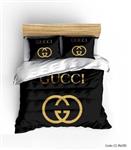 ست روتختی و ملحفه و لحاف دو نفره ویولت مدل GOLDEN GUCCI