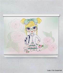 پرده شید رول دخترانه مدل SO CUTE