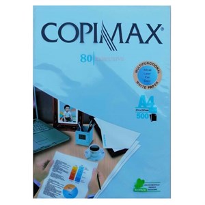 کاغذ A4 کپی مکس آبی بسته 500 عددی 