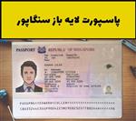 فایل لایه باز پاسپورت سنگاپور (Singapore Passport)