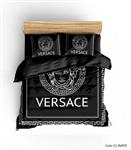 سرویس روتختی دو نفره ویولت مدل BLACK VERSACE 2