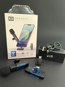 میکروفن یقه ای بی سیم مدل K8-1