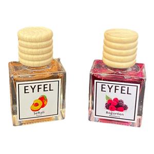 خوشبوکننده هوا خودرو ایفل مدل شاتوت و هلو کد Blackberry-Peach حجم 10 میلی‌لیتر بسته 2 عددی